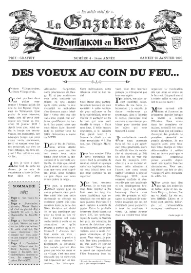 La Gazette de Montfaucon en Berry n°4