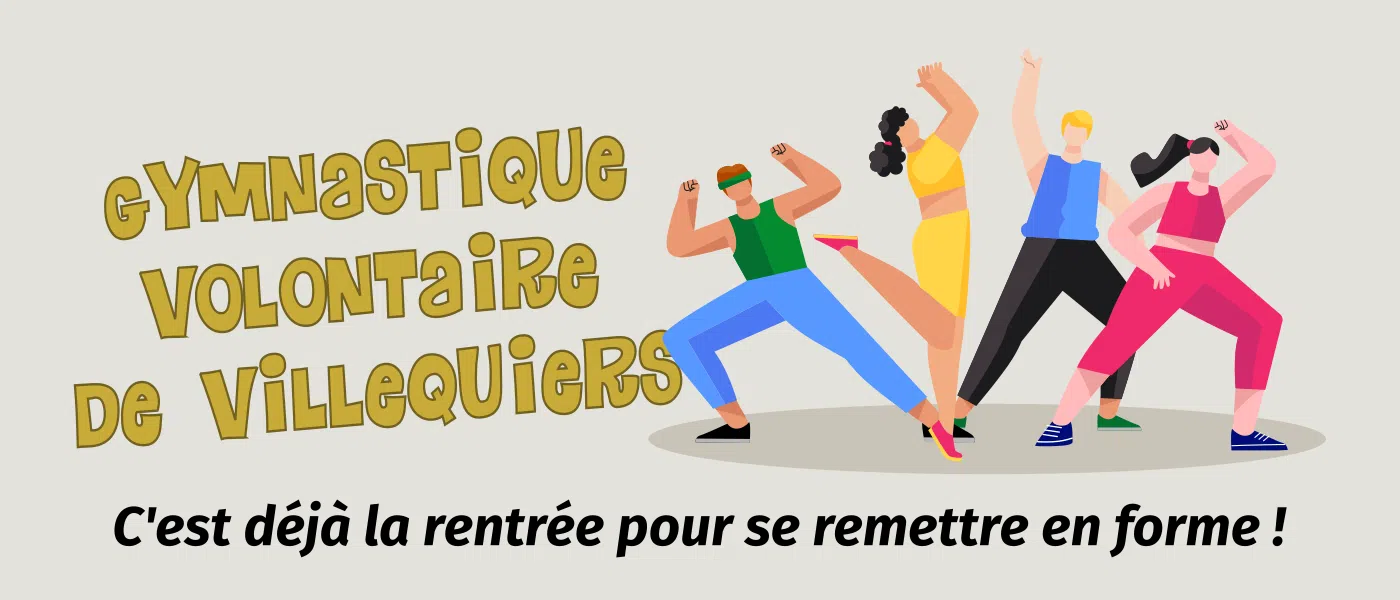 C'est bientôt la rentrée pour la Gymnastique Volontaire