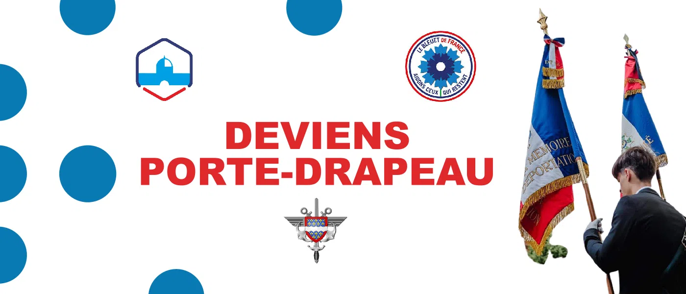 Deviens porte-drapeau et rends hommage à nos anciens !