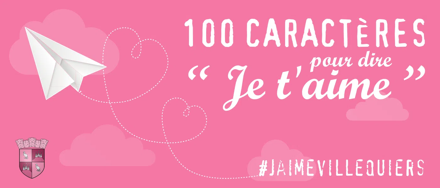 100 Caractères pour dire «je t'aime»