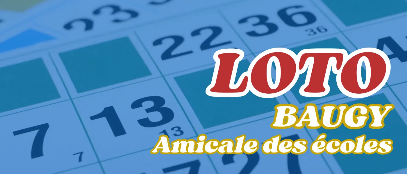 Soirée loto à Baugy pour l'amicale des écoles