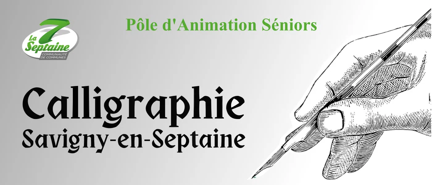 Atelier de Calligraphie à Savigny-en-Septaine